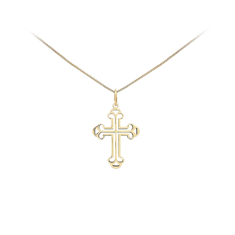 Gold Cross Pendant