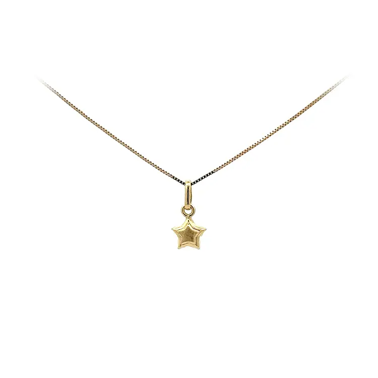 Gold Starfish Pendant