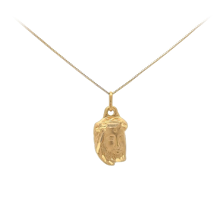 Gold Pendant Jesus Christ