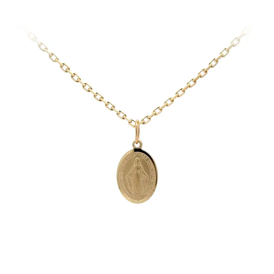 Zlatý Přívěsek Madonka Panna Marie