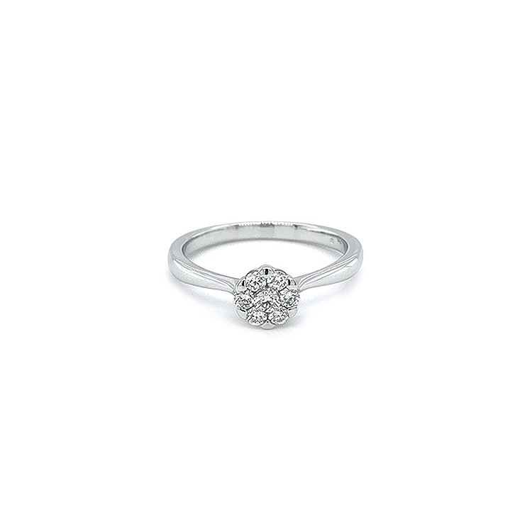 Gold Ring with Diamonds