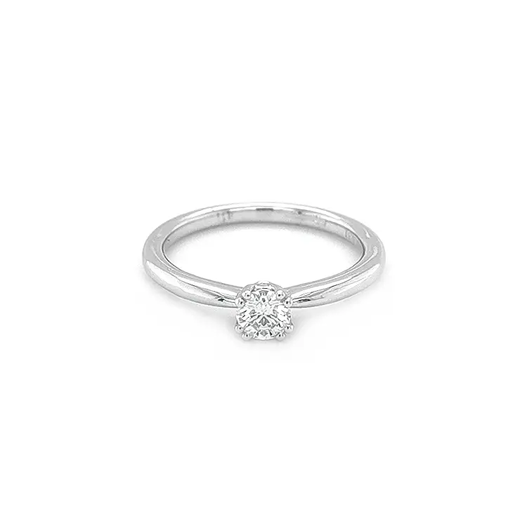 Zlatý Zásnubní Prsten s Diamantem