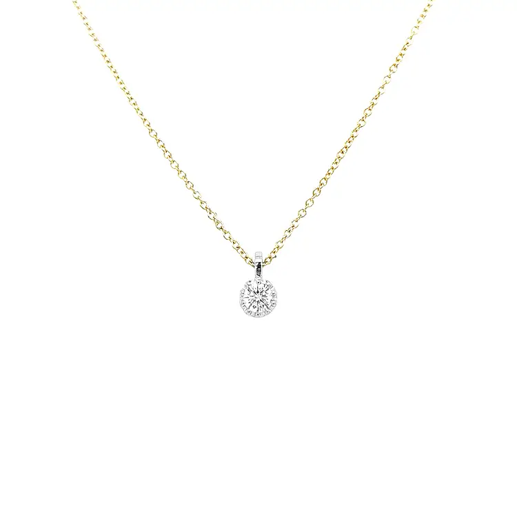 Zlatý Přívěsek s Diamantem