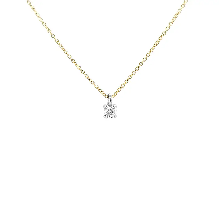 Zlatý Přívěsek s Diamantem