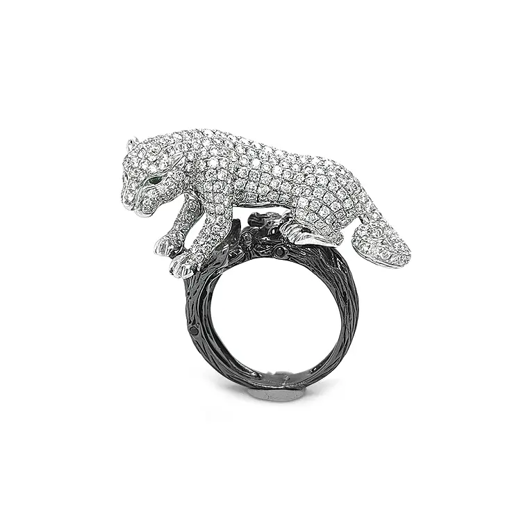 Zlatý Prsten s Diamanty