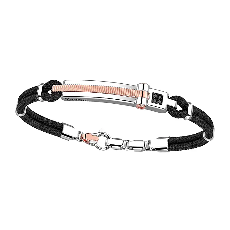 Zlatý náramek Zancan EB799BR