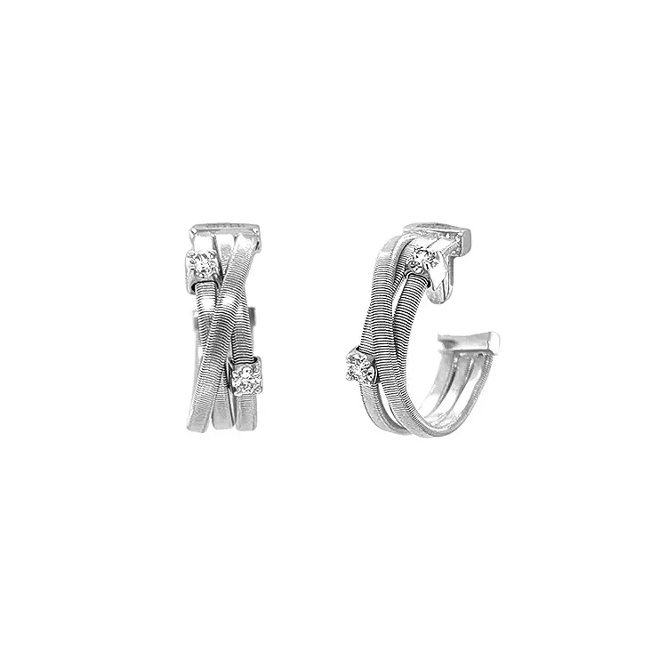 Zlaté Náušnice s Diamanty Marco Bicego Goa