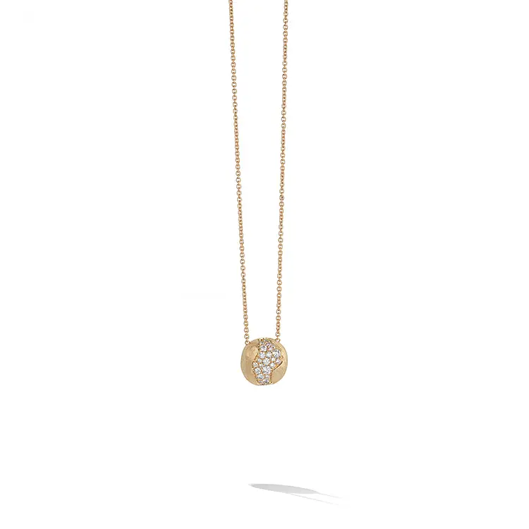 Zlatý Náhrdelník s Diamanty Marco Bicego Africa