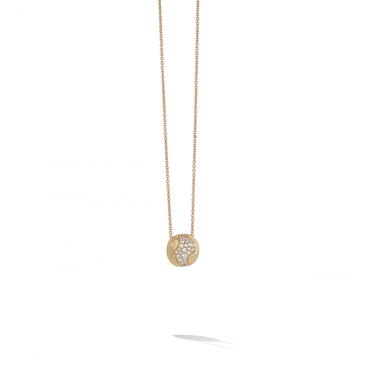 Gold Necklace with Diamonds Marco Bicego Africa