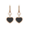 Zlaté Náušnice Chopard Happy Hearts 837482-5210