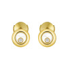 Zlaté Náušnice Chopard Happy Diamonds 83A017-0001