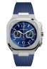 Bell & Ross BR 05 Chrono Blue Steel BR05C-BLU-ST/SRB