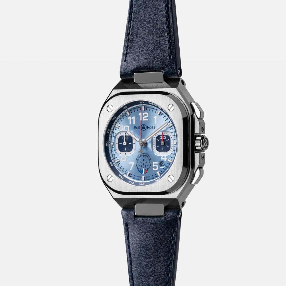 подробности Bell & Ross BR-05 Chrono Patrouille de France BR05C-PAF-ST/SCA
