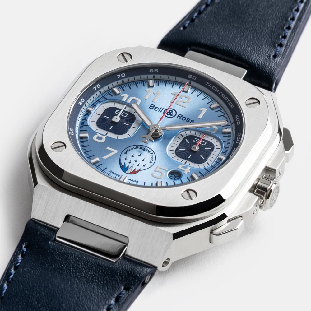 подробности Bell & Ross BR-05 Chrono Patrouille de France BR05C-PAF-ST/SCA