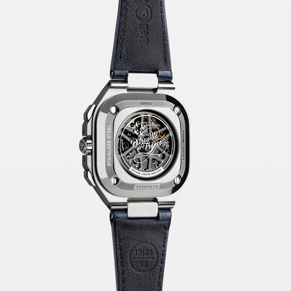 подробности Bell & Ross BR-05 Chrono Patrouille de France BR05C-PAF-ST/SCA