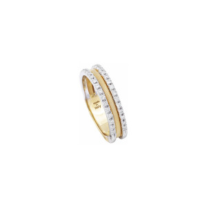 Zlatý Prsten s Diamanty Marco Bicego Goa AG322 B2 YW