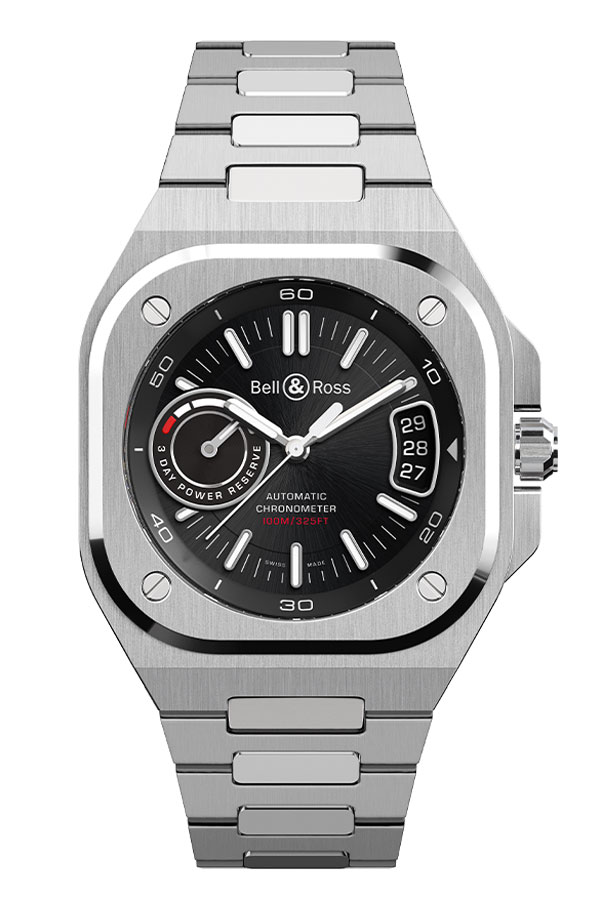подробности Bell & Ross BR-X5 Black Steel BRX5R-BL-ST/SST