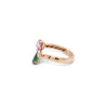 náhled Zlatý prsten Crivelli s barevnými drahokamy