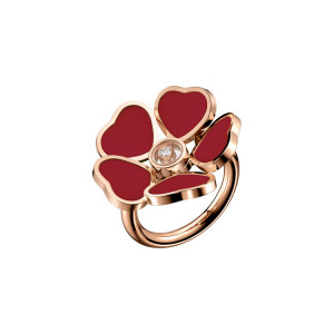 Zlatý Prsten Chopard Happy Hearts Flower 82A085-5811