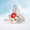 náhled Zlatý Náramek Chopard Happy Hearts Flowers 85A085-5803