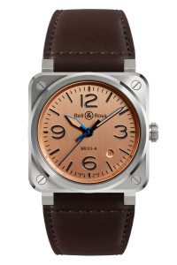 Bell & Ross New BR 03 Copper BR03A-GB-ST/SCA