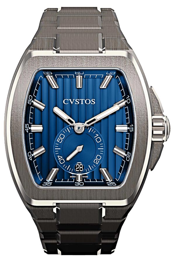 detail CVSTOS Metropolitan PS Titanium / Blue