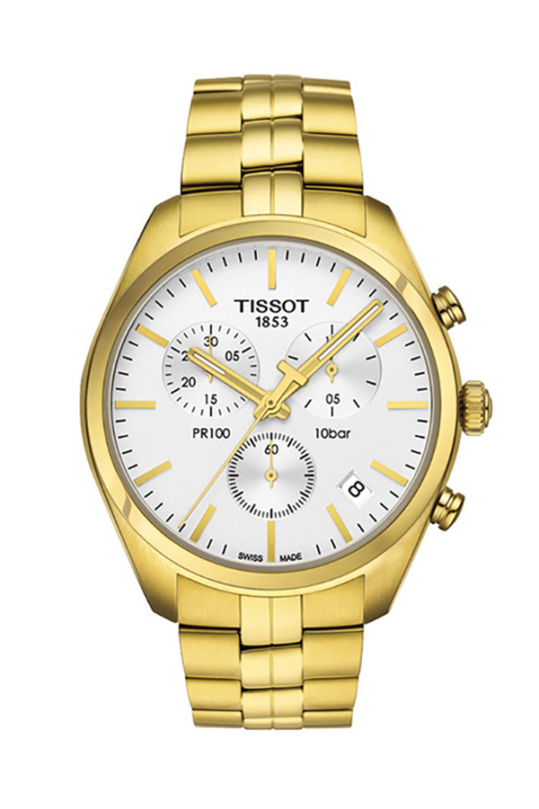 detail Tissot PR 100 Quartz Chronograph T101.417.33.031.00