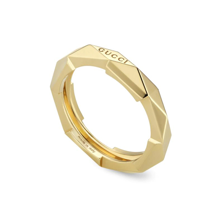 detail Zlatý Prsten Gucci Link to Love YBC662177001014