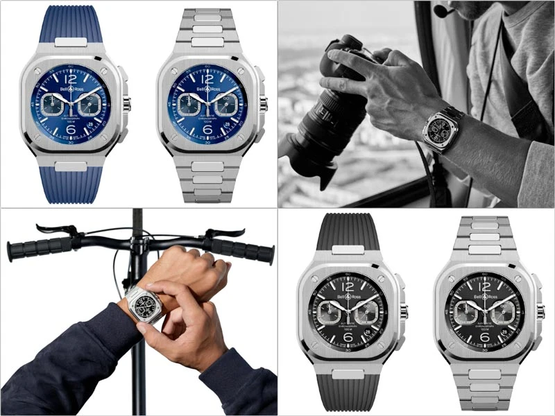 Bell & Ross představuje luxusní pánské hodinky BR 05 Chronograph