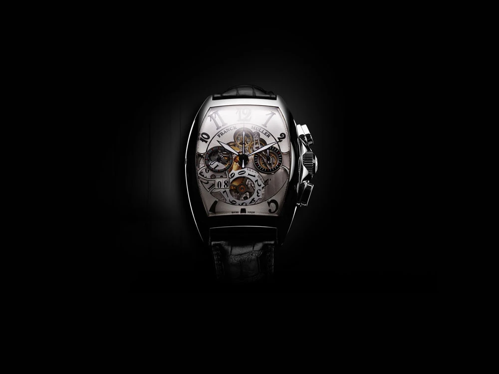 Franck Muller Cintrée Curvex 7500 SC AT DT FO VA D