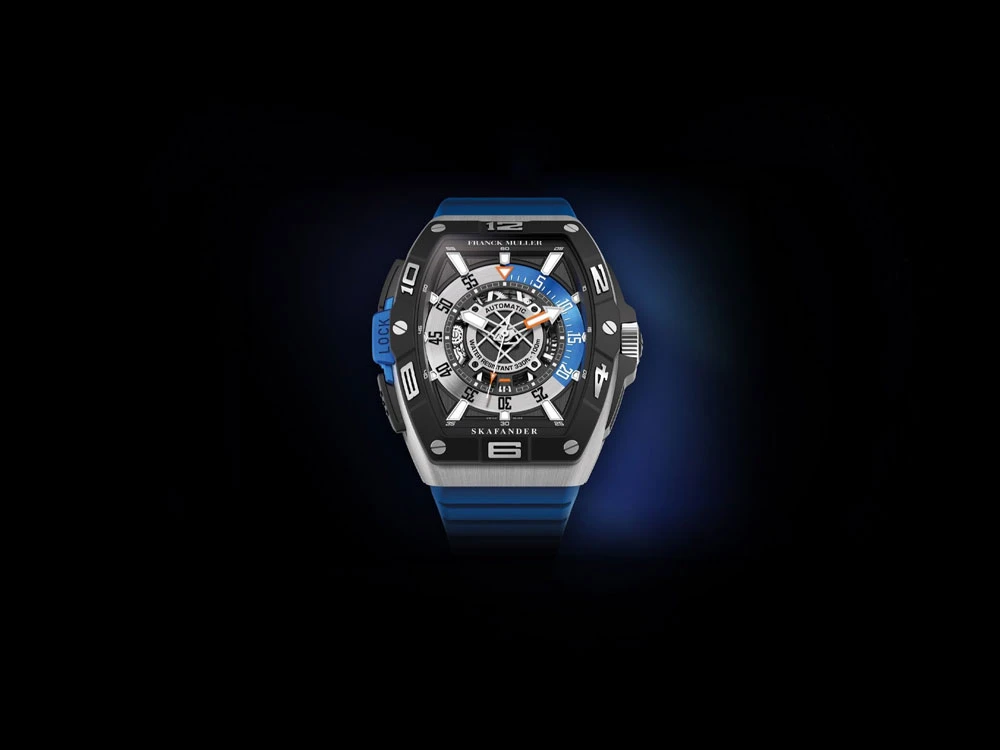 Franck Muller Suitcase SKF 46 DV SC DT TT BR 5N TT