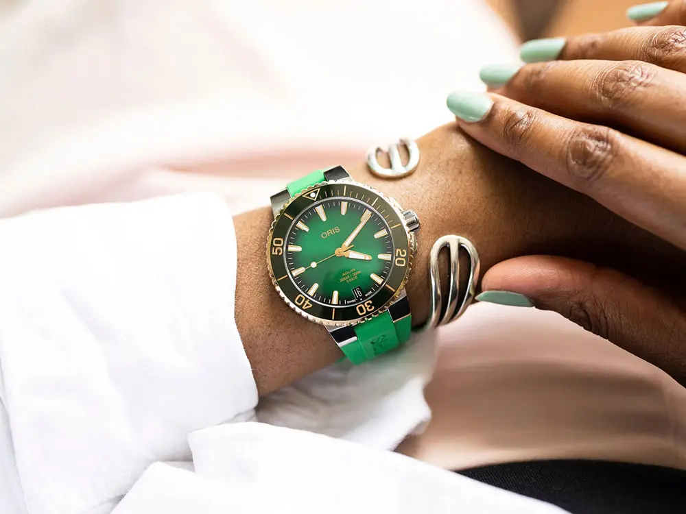 Oris Aquis Date Relief 01 733 7730 4153-07 4 24 66EB