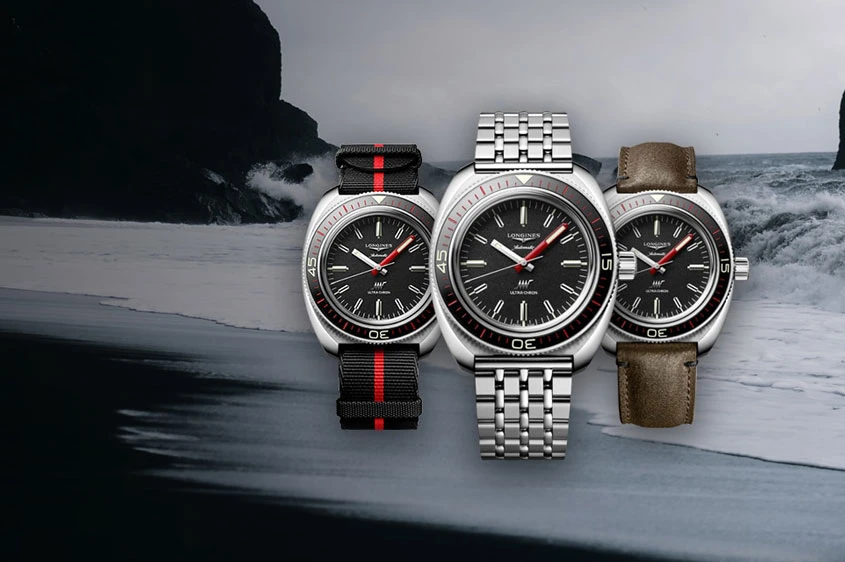 Hodinky Longines Ultra-Chron se strojkem Diver jsou vítaným letním osvěžením