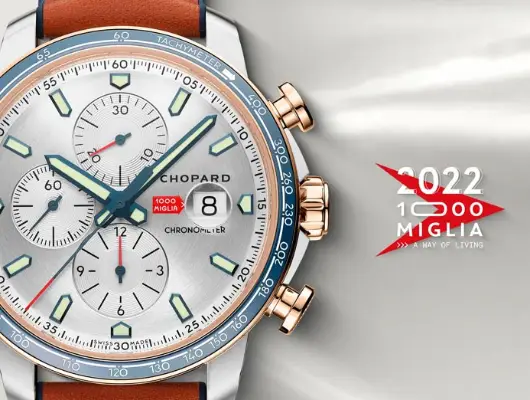 Hodinky Chopard slaví partnerství se závodem Mille Miglia limitovanou edicí