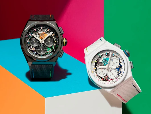 Výrazný model hodinek Zenith Defy 21 Chroma se vrací ve dvou limitovaných provedeních