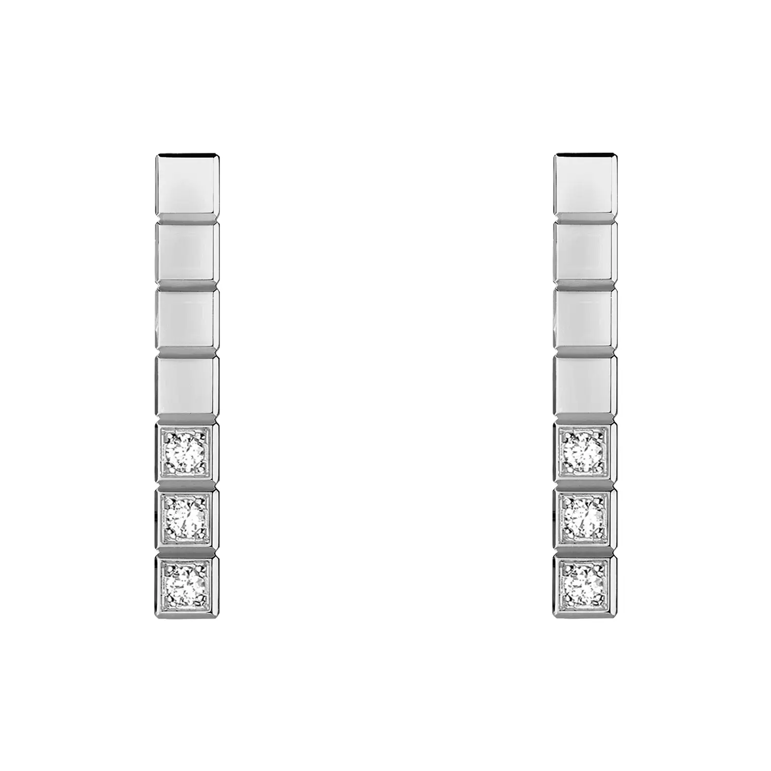 Zlaté Náušnice Chopard Ice Cube Pure 837702-1002
