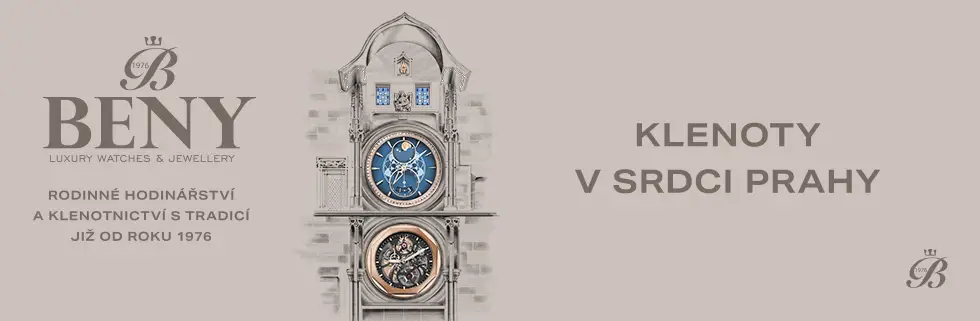 Klenoty, šperky a hodinky BENY v srdci Prahy: Místo, kde čas se nezastaví