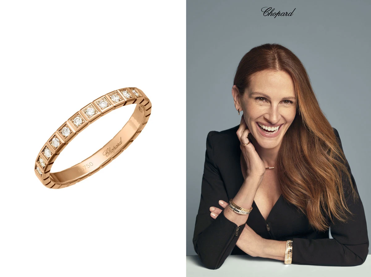 Julia Roberts propůjčila svůj úsměv hodinkám a šperkům Chopard
