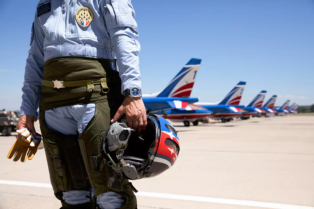 BR 03 Type A Patrouille de France: Letecký akrobat mezi hodinkami Bell & Ross