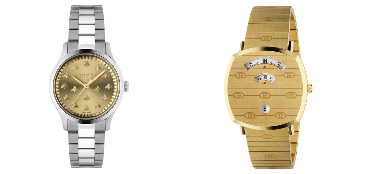 Šperky a hodinky jsou zářivým dědictvím značky Gucci