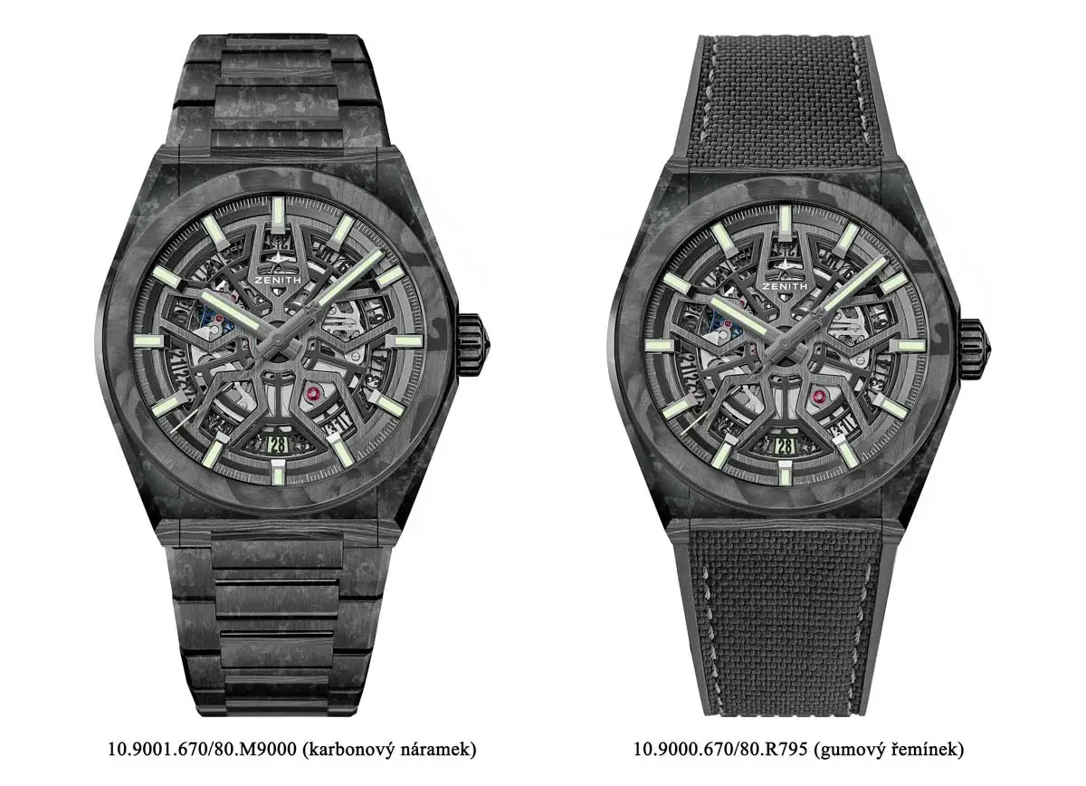 Zenith Defy Classic Carbon: Revoluce v lehkosti a inovativním designu
