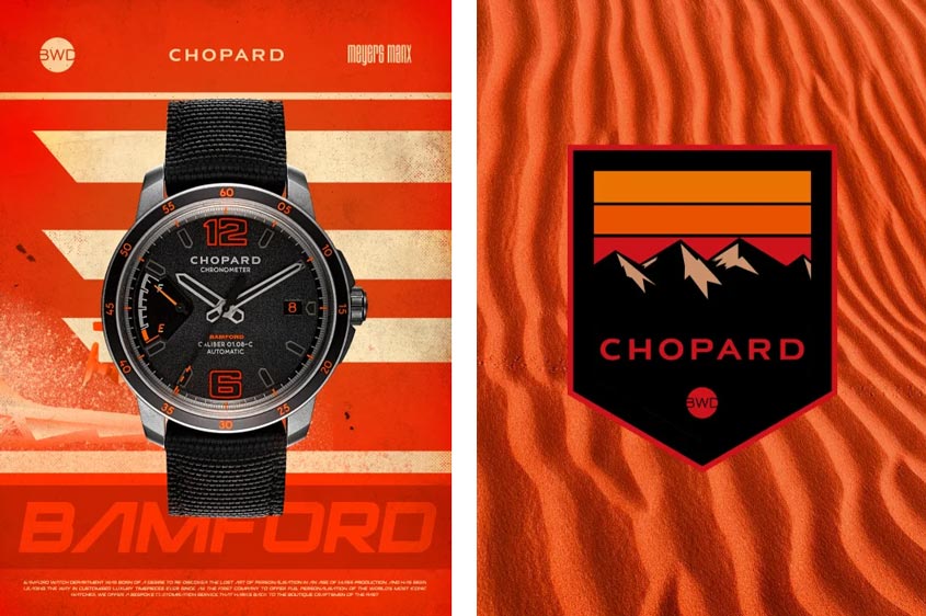 Spolupráce Chopard a Bamford watch department vyústila v novou limitovanou edici hodinek Mille Miglia